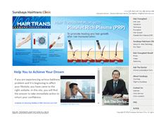 Tablet Screenshot of hairtrans-sby.com